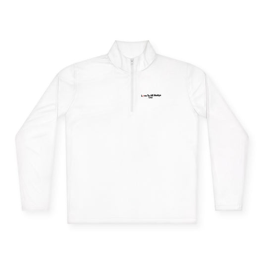 Minimalist "Love My Game" Quarter-Zip Pullover
