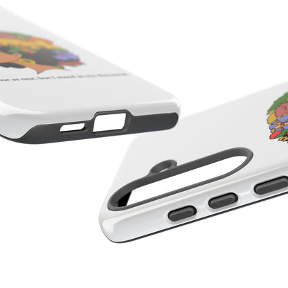 Afro Floral Phone Case — "I come as one, but I stand as ten thousand."
